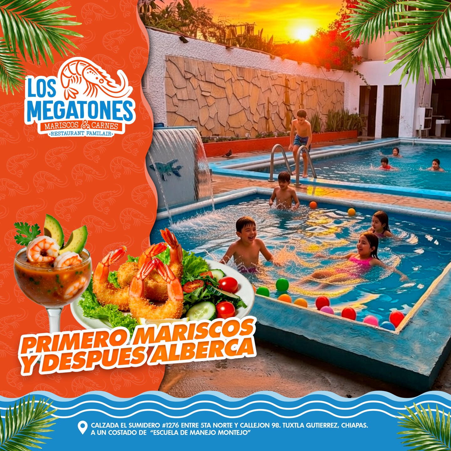 ¿Eres de Tuxtla Gutiérrez y te encantan los mariscos?